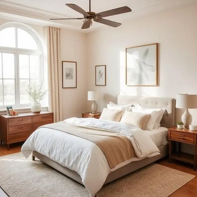 Customer photo of a bedroom with neutral tones