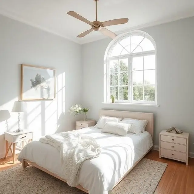Customer photo of a bright and airy bedroom