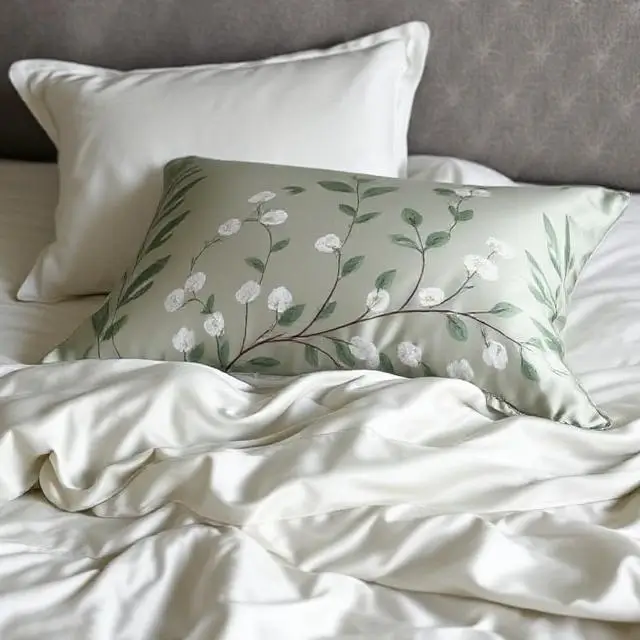 Eucalyptus silk duvet cover